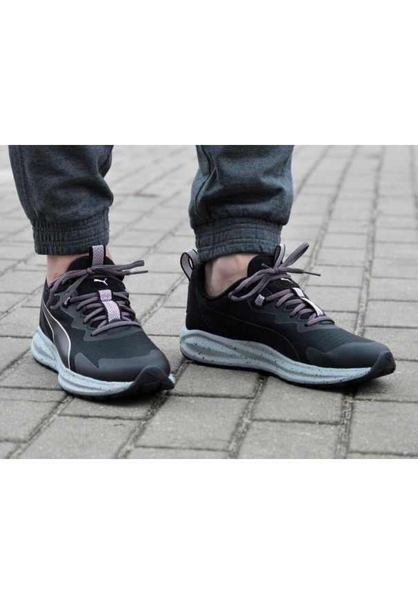 Buty lifestyle męskie Puma Twitch Runner Trail 376961 12. Kolor: czarny. Sport: turystyka piesza