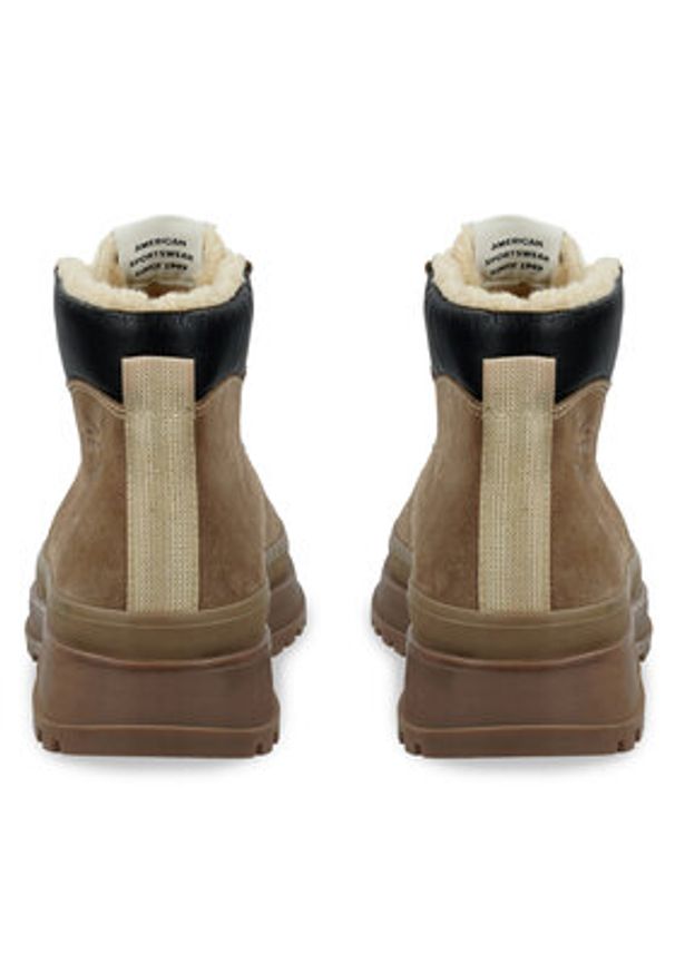 GANT - Gant Trapery 31543082 Brązowy. Kolor: brązowy. Materiał: zamsz, skóra