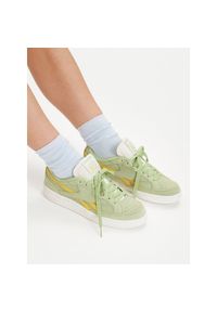 Sneakersy Reebok. Kolor: zielony. Model: Reebok Club #1