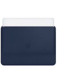 Etui na laptopa APPLE Leather Sleeve MRQL2ZM/A 13 cali Niebieski. Kolor: niebieski. Materiał: skóra, mikrofibra #1