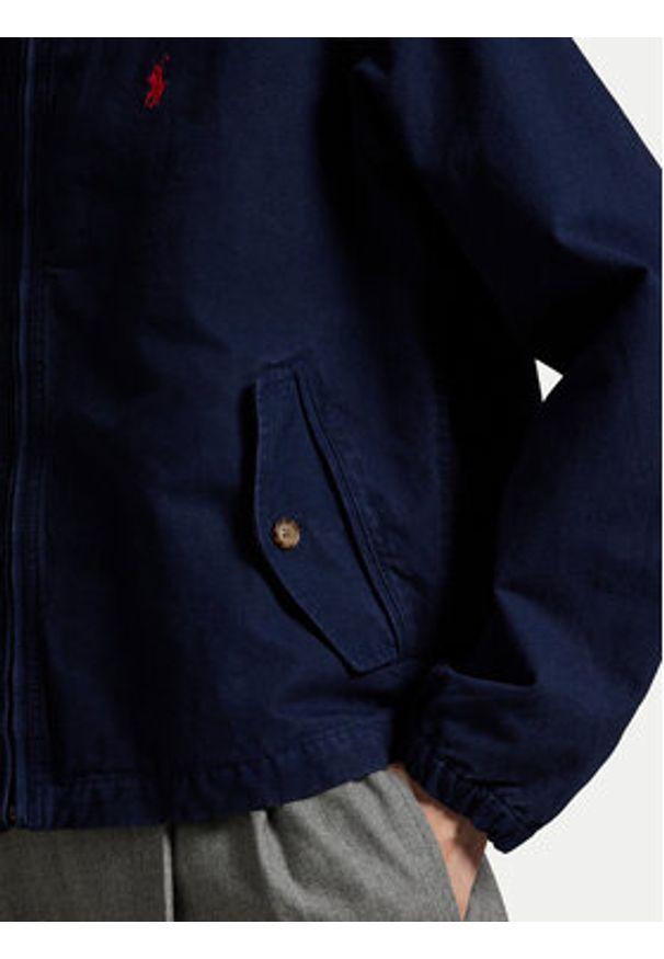 Polo Ralph Lauren Kurtka przejściowa 211936442004 Granatowy Straight Fit. Typ kołnierza: polo. Kolor: niebieski. Materiał: bawełna