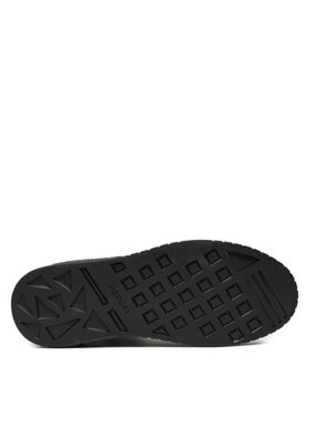 Replay - REPLAY Sneakersy GMZ1R.000.C0014L Czarny. Kolor: czarny. Materiał: skóra