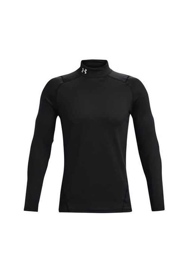 Koszulka treningowa męska Under Armour 1366066001. Kolor: czarny, wielokolorowy. Materiał: poliester. Długość rękawa: długi rękaw. Długość: długie. Sport: bieganie