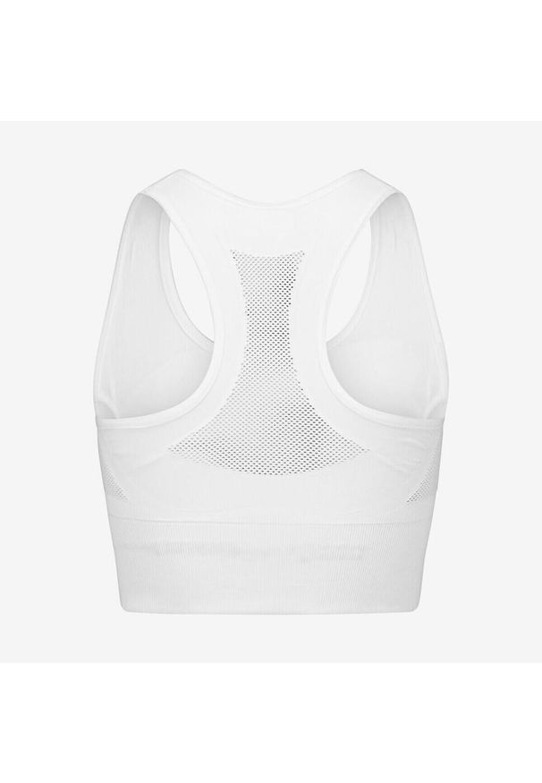 Head - Stanik sportowy damski FLEX Seamless. Kolor: biały. Materiał: dzianina, materiał, poliamid