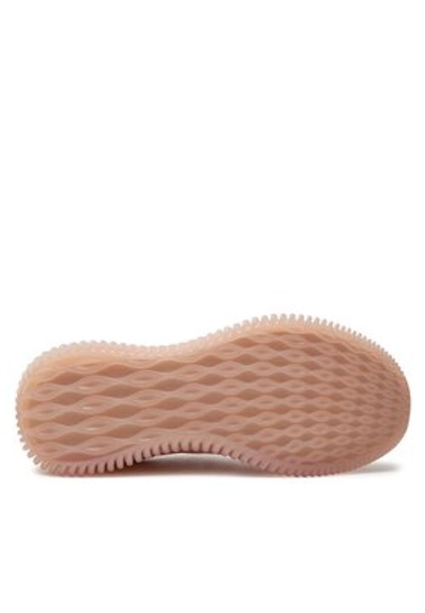 skechers - Skechers Sneakersy Bobs Geo-How Marvelous 117422/LTPK Różowy. Kolor: różowy. Materiał: skóra