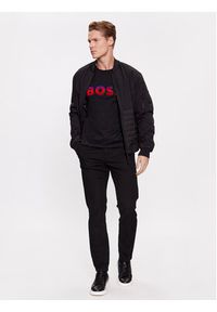 BOSS - Boss T-Shirt Tiburt 420 50500760 Czarny Regular Fit. Kolor: czarny. Materiał: bawełna #4