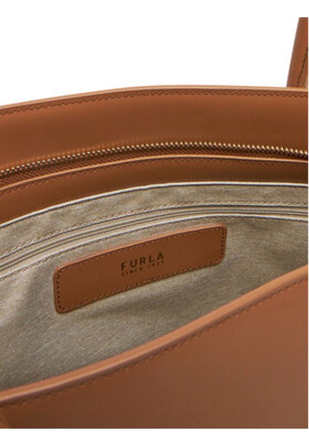 Furla Torebka Goccia M WB01504 BX3104 RY000 Brązowy. Kolor: brązowy. Materiał: skórzane