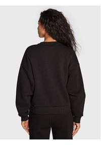 Gina Tricot Bluza Basic 10943 Czarny Relaxed Fit. Kolor: czarny. Materiał: syntetyk, bawełna