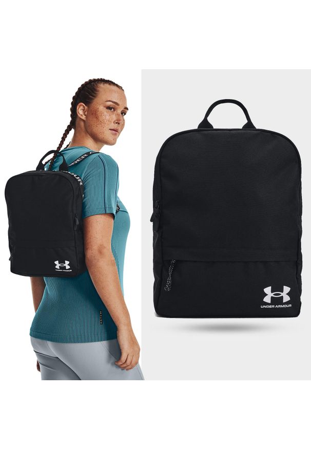 Under Armour - Plecak miejski UNDER ARMOUR Loudon Backpack Small 10L. Kolor: czarny