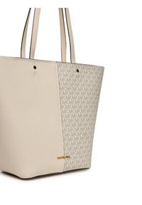 MICHAEL Michael Kors Torebka Flora 30T5GFFT3B Beżowy. Kolor: beżowy. Materiał: skórzane #6