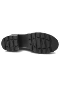 Czarne Półbuty Armodo Eleganckie Buty Damskie. Okazja: na co dzień, na spotkanie biznesowe. Kolor: czarny. Materiał: skóra. Obcas: na obcasie. Styl: elegancki. Wysokość obcasa: średni