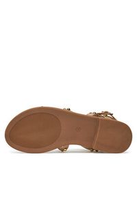 DeeZee Sandały LE601-112 Beżowy. Kolor: beżowy. Materiał: skóra #7