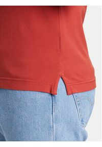 United Colors of Benetton - United Colors Of Benetton Polo 3WG9U301Z Czerwony Slim Fit. Typ kołnierza: polo. Kolor: czerwony. Materiał: bawełna #3