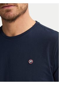 Petrol Industries T-Shirt M-ROS-TSR002 Granatowy Regular Fit. Kolor: niebieski. Materiał: bawełna #2