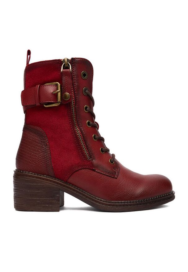 Beverly Hills Polo Club Trzewiki EO-WS12630-01 Czerwony. Kolor: czerwony. Materiał: skóra, materiał