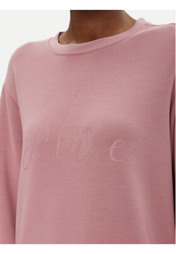 Fransa Bluza 20615557 Różowy Regular Fit. Kolor: różowy. Materiał: syntetyk