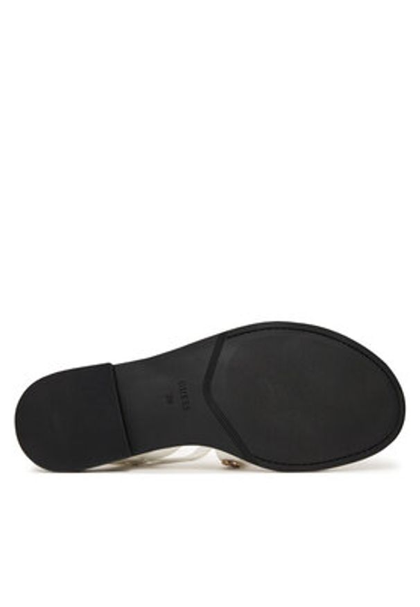 Guess Sandały FLJYZZ PEL03 Biały. Kolor: biały. Materiał: skóra
