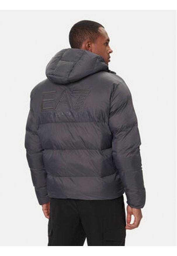 EA7 Emporio Armani Kurtka zimowa 7M000694 AF15956 U8117 Szary Regular Fit. Kolor: szary. Materiał: syntetyk. Sezon: zima