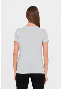 Guess - GUESS Szary t-shirt Original Tee. Kolor: szary. Materiał: bawełna