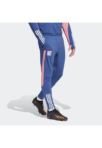 Adidas - Spodnie treningowe do piłki nożnej Olympique Lyonnais Tiro 23/24. Sport: fitness, piłka nożna