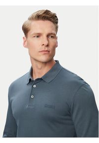 Calvin Klein Polo Supima LV04LH240G Szary ciemny Slim Fit. Typ kołnierza: polo. Kolor: szary. Materiał: bawełna #4