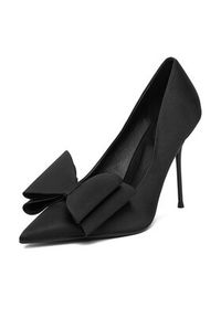 Eva Minge Szpilki EO-EMI-25P142 Czarny. Kolor: czarny. Materiał: materiał. Obcas: na szpilce #8