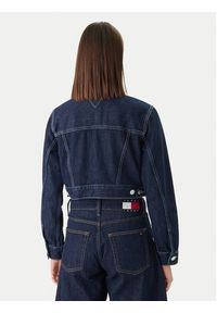 Tommy Jeans Kurtka jeansowa DW0DW22384 Granatowy Straight Fit. Kolor: niebieski. Materiał: bawełna #5