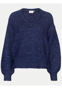 Kaffe Sweter Trina 10508973 Niebieski Loose Fit. Kolor: niebieski. Materiał: syntetyk #3