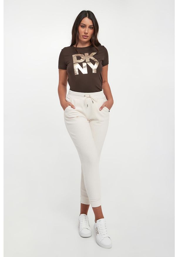 T-shirt damski DKNY