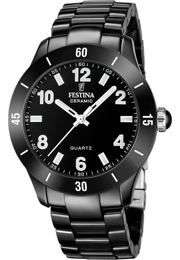 Zegarek damski Festina F20723-1 czarny. Kolor: czarny