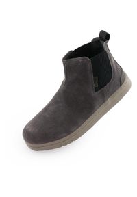 WOW - Buty męskie Woz David 274 Asphalto - eleganckie trampki skórzane 46. Kolor: niebieski. Materiał: skóra ekologiczna