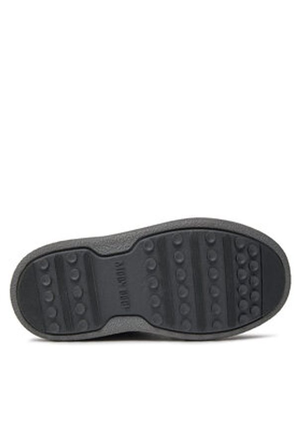 Moon Boot Śniegowce Jtrack Low Nylon Wp 34300300001 Czarny. Kolor: czarny. Materiał: skóra