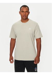Adidas - adidas T-Shirt Trefoil Essentials IR9689 Beżowy Regular Fit. Kolor: beżowy. Materiał: bawełna #3