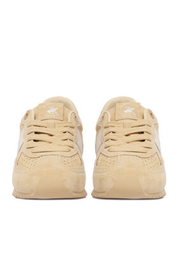 Beverly Hills Polo Club Sneakersy EO-WP40-250-04 Beżowy. Kolor: beżowy. Materiał: zamsz, skóra