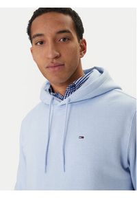 Tommy Jeans Bluza DM0DM20742 Błękitny Regular Fit. Kolor: niebieski. Materiał: bawełna #4