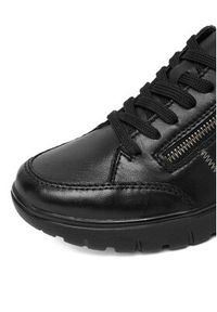 Rieker Sneakersy N1301-01 Czarny. Kolor: czarny. Materiał: skóra #6