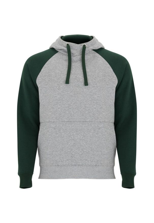 ROLY - Dwukolorowa Bluza Z Kapturem Badet Dla Dorosłych Unisex. Typ kołnierza: kaptur. Kolor: niebieski, wielokolorowy, zielony