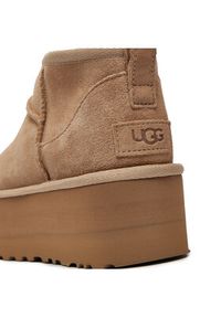 Ugg Śniegowce Classic Ultra Mini Platform 1135092 Beżowy. Kolor: beżowy. Materiał: skóra. Obcas: na platformie #6