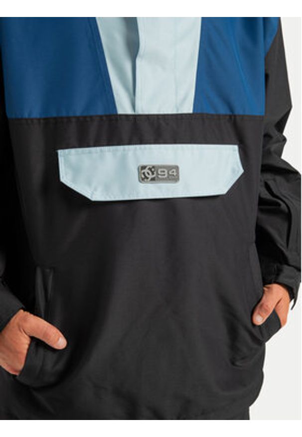 DC Shoes Kurtka snowboardowa Anorak ADYTJ03088 Czarny Reglan Fit. Kolor: czarny. Materiał: syntetyk. Sport: snowboard