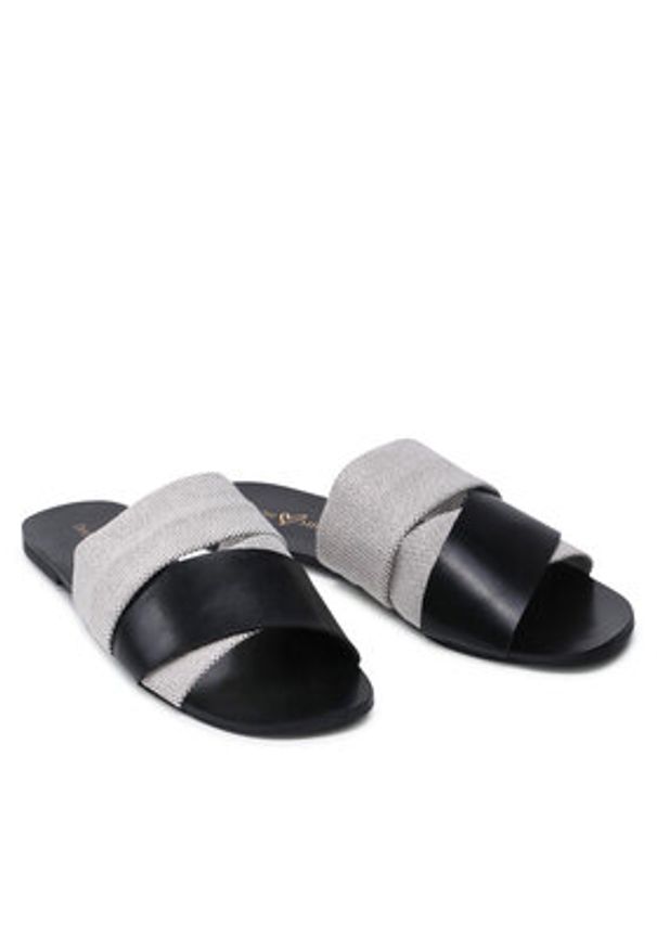 DeeZee Klapki LS5218-13 Beżowy. Kolor: beżowy. Materiał: materiał