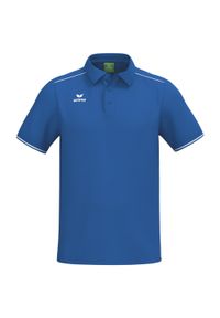 ERIMA - Polo Erima CMPT. Typ kołnierza: polo. Kolor: niebieski, biały, wielokolorowy. Materiał: tkanina. Sport: fitness, piłka nożna