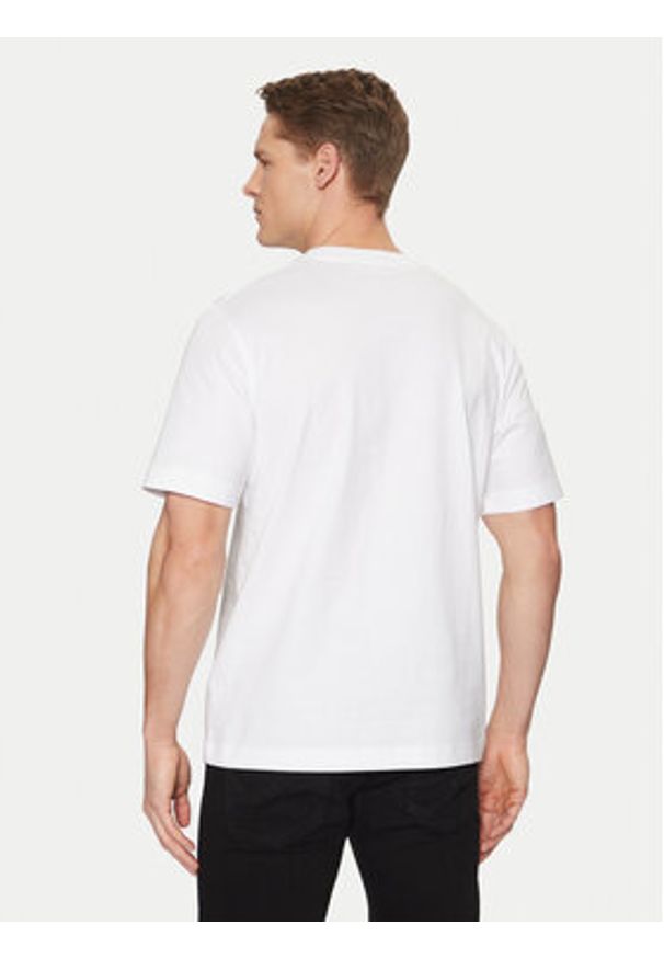 Jack & Jones T-Shirt Machester 12273549 Biały Relaxed Fit. Kolor: biały. Materiał: bawełna