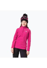 Bluza dziecięca Rossignol Girl Fleece. Kolor: różowy