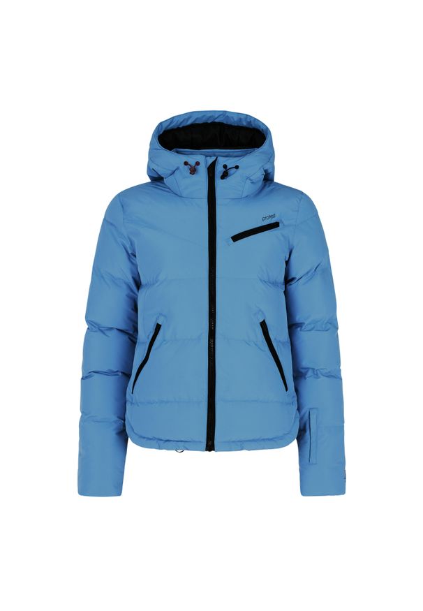 Damska kurtka puchowa Protest Lucid. Kolor: niebieski. Materiał: puch. Sezon: zima. Sport: snowboard, narciarstwo