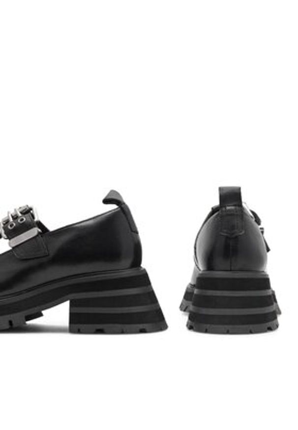 Sergio Bardi Półbuty WI16-C1037-03SB Czarny. Kolor: czarny. Materiał: skóra