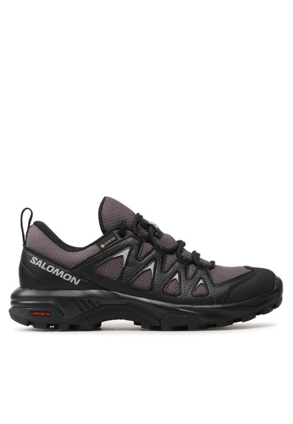 salomon - Salomon Trekkingi X Braze Gtx GORE-TEX L47180700 Szary. Kolor: szary. Materiał: materiał