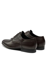 Calvin Klein Półbuty HM0HM01690 Brązowy. Kolor: brązowy. Materiał: skóra #5