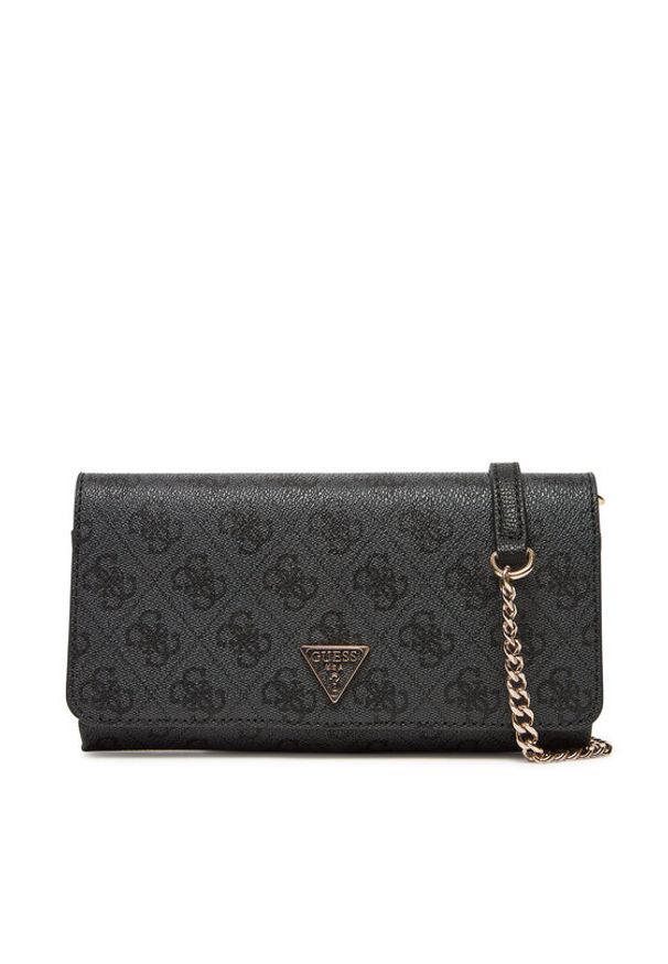 Guess Torebka Noelle II Mini HWBG96 72750 Szary. Kolor: szary. Materiał: skórzane