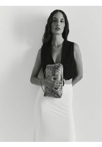 Reserved - Torebka crossbody ze zwierzęcym motywem - wielobarwny. Wzór: motyw zwierzęcy. Materiał: skórzane #1