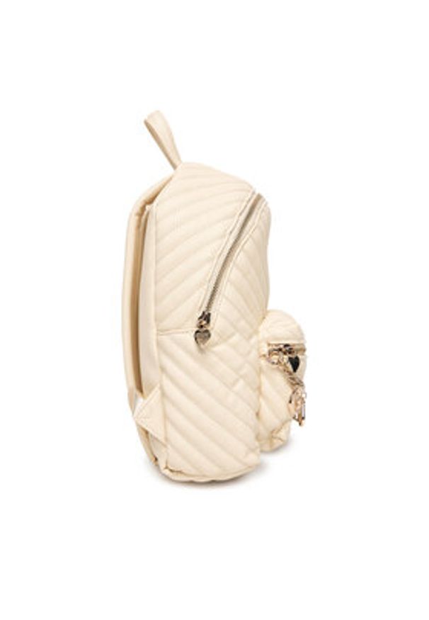 Guess Plecak J4RZ17 WFZL0 Écru. Kolor: kremowy. Materiał: skóra